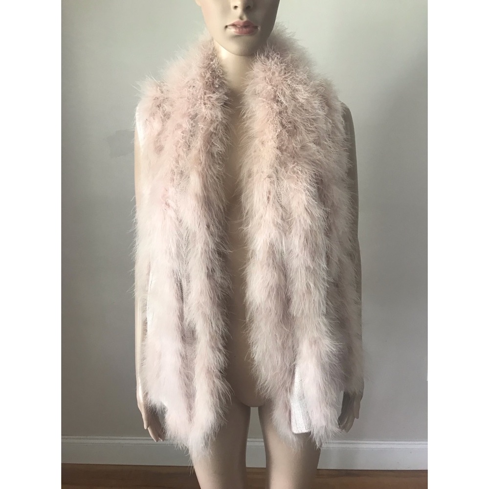 Boston Proper Faux-Fur Vest